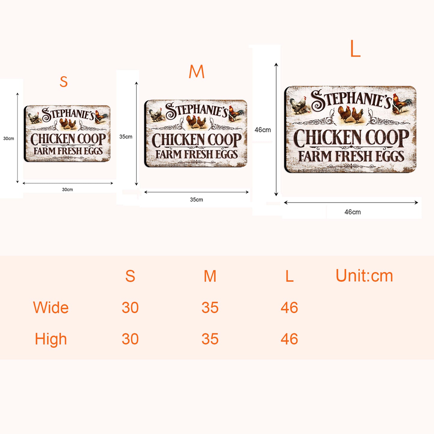 Chicken'S-Coop-Farm-Fresh-Eggs-Personalized-Wood-Sign-4