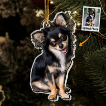 Chihuahua Dog Ornaments - Personalized Acrylic Photo Ornament