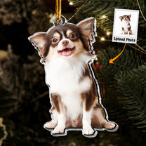 Chihuahua Dog Ornaments - Personalized Acrylic Photo Ornament