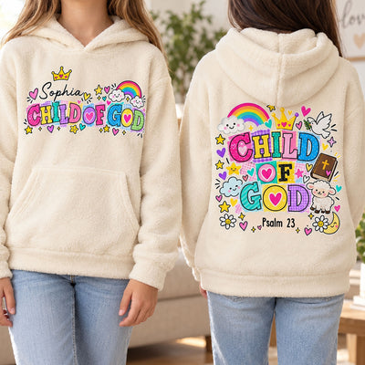 Child Of God Gift For Kids, Girls, Christians - Personalized Hoodie