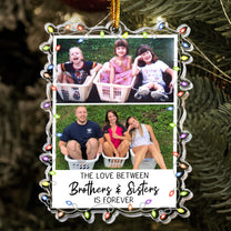 Childhood Photo Upload - Funny Moment For Family, Siblings - Personalized Acrylic Photo Ornament