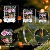 Childhood Photo Upload - Funny Moment For Family, Siblings - Personalized Acrylic Photo Ornament