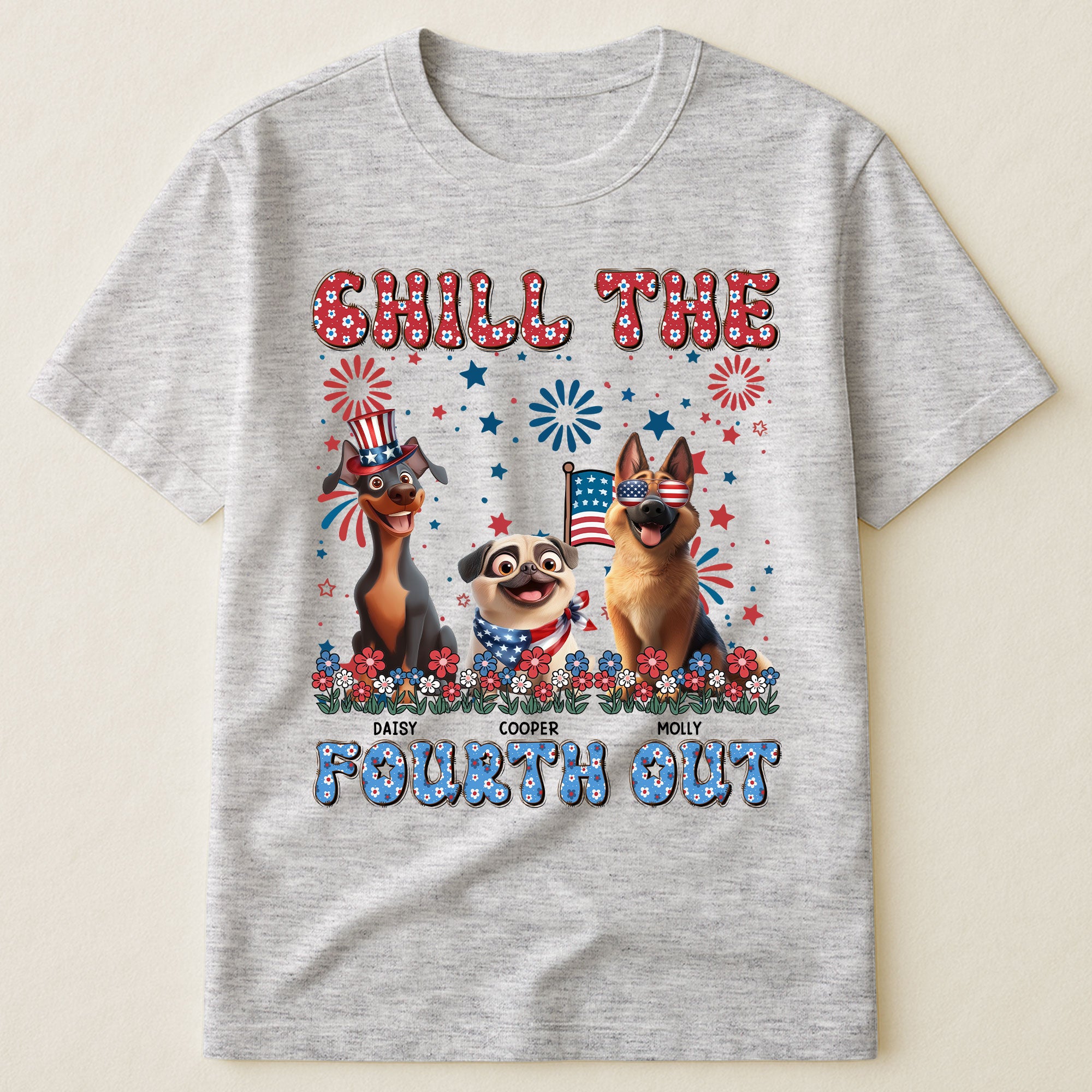 Chill The 4Th Out - Personalized Shirt