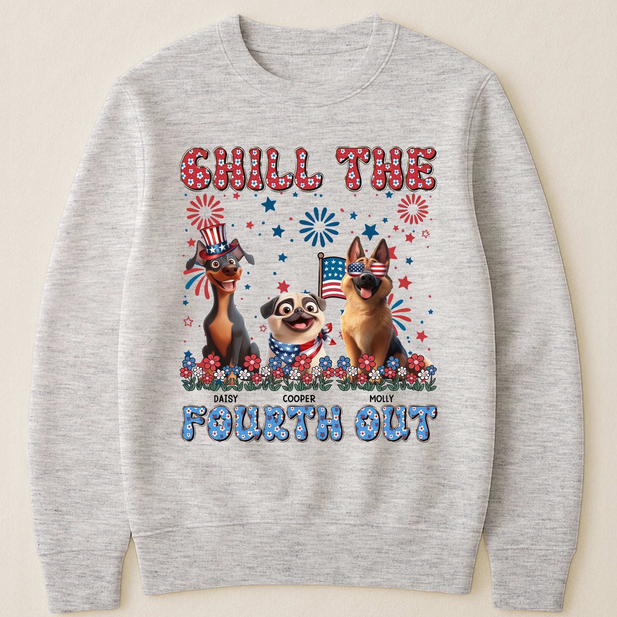 Chill The 4Th Out - Personalized Shirt