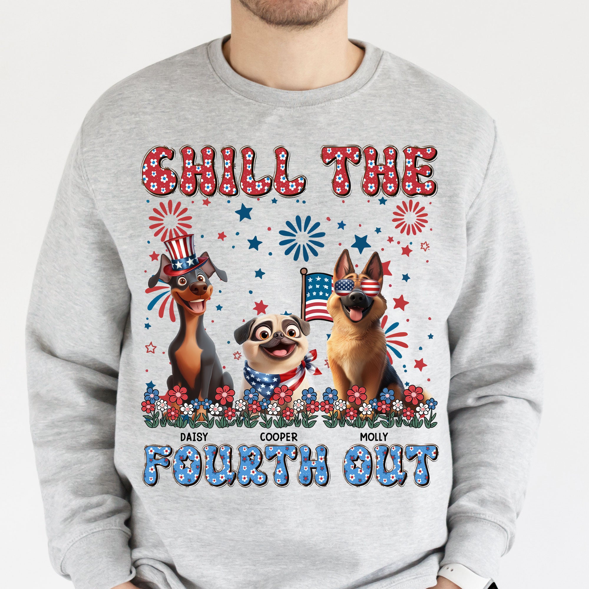 Chill The 4Th Out - Personalized Shirt
