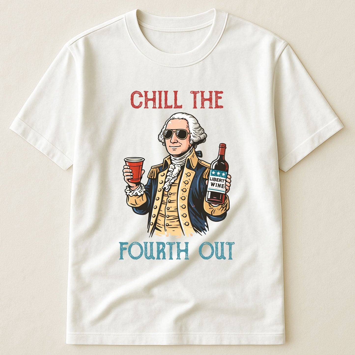 Chill_The_Fourth_Out_Personalized_Shirt_1