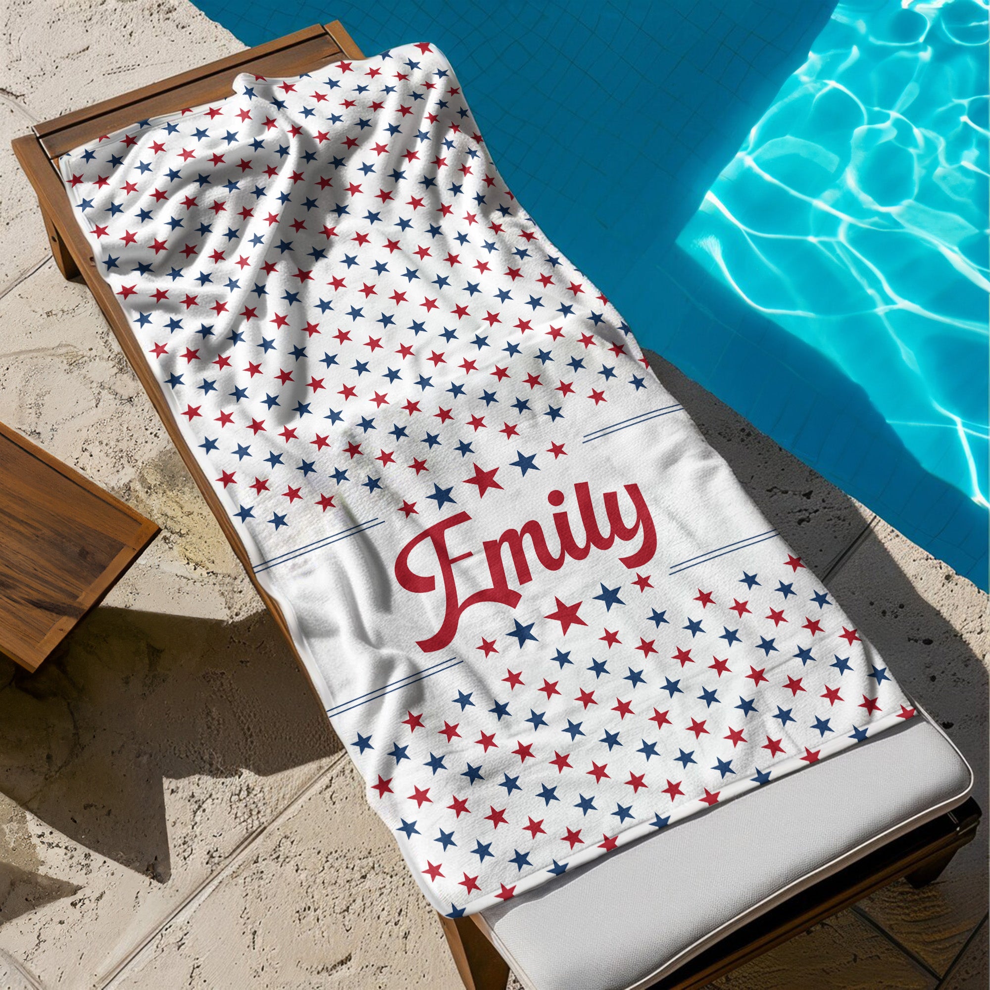 Chill-The-Fourth-Out-Red-White-&-250-Personalized-Beach-Towel-4