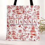 Chinoiserie-Mahjong-Custom-Name-Personalized-Tote-Bag-1