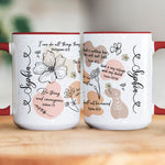 Christian Affirmation Bible Verse Coffee Mug - Personalized Accent Mug