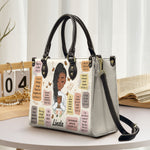Christian Bible Verse Affirmations - Personalized Leather Bag