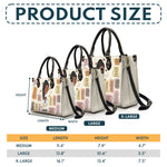 Christian Bible Verse Affirmations - Personalized Leather Bag
