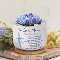 Christian Teacher Gift Custom Teacher Appreciation - Personalized Plant Pot