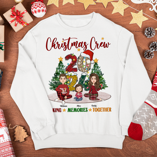 Christmas 2024 Making Memories Together - Personalized Shirt