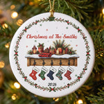 Christmas At The Family - Personalized Ornament