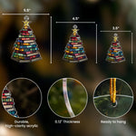 Christmas Book Tree - Acrylic Ornament