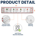Christmas Family Tree - Personalized Table Runner