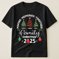 Christmas Family, Christmas Crew, Matching Outfit - Personalized Shirt