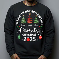 Christmas Family, Christmas Crew, Matching Outfit - Personalized Shirt