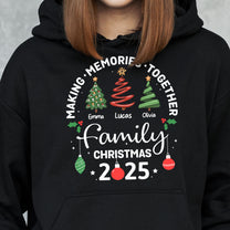 Christmas Family, Christmas Crew, Matching Outfit - Personalized Shirt