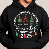 Christmas Family, Christmas Crew, Matching Outfit - Personalized Shirt
