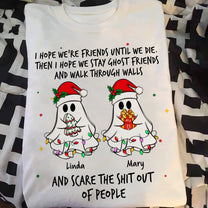 Christmas Ghost Friends - Personalized Shirt