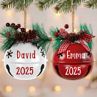 Christmas Gift - Personalized Jingle Bell Ornament