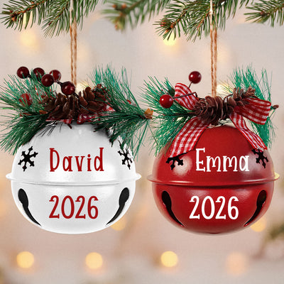 Christmas Gift - Personalized Jingle Bell Ornament