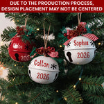Christmas Gift - Personalized Jingle Bell Ornament