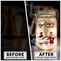 Christmas Jar Light You Will Always Be The Soul Sister - Personalized Mason Jar Light