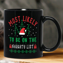 Christmas Most Likely - Personalized Mug