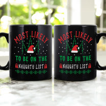 Christmas Most Likely - Personalized Mug