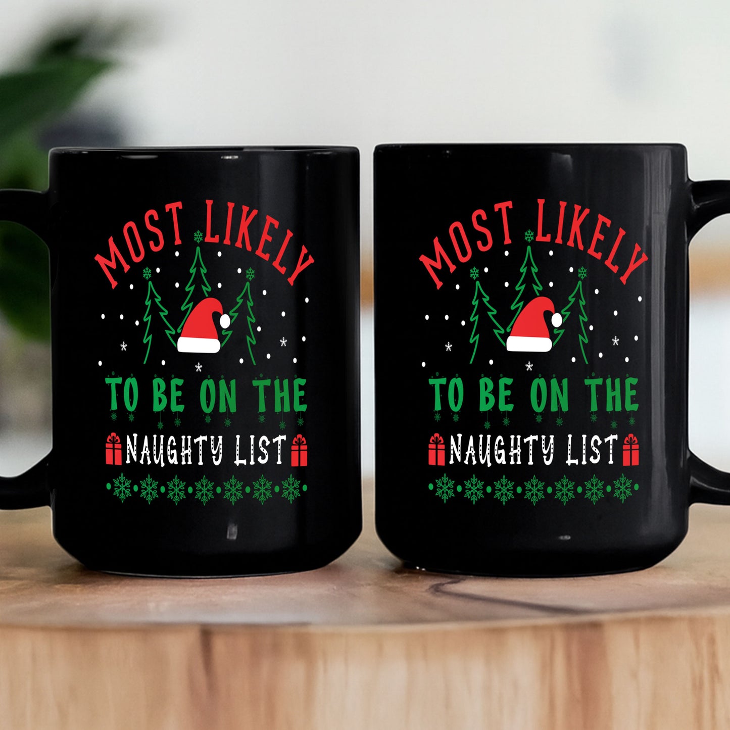 Christmas Most Likely - Personalized Mug
