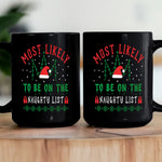 Christmas Most Likely - Personalized Mug