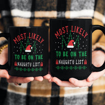 Christmas Most Likely - Personalized Mug