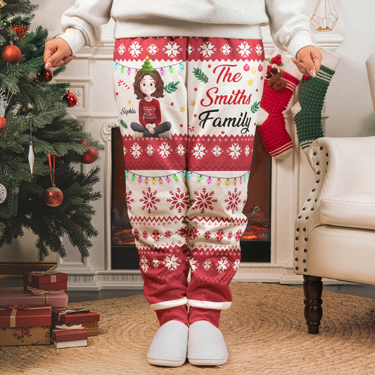 Christmas Our Family - Personalized Sweatpants