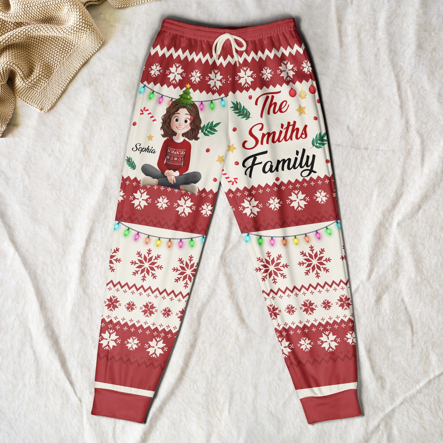 Christmas Our Family - Personalized Sweatpants