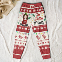 Christmas Our Family - Personalized Sweatpants