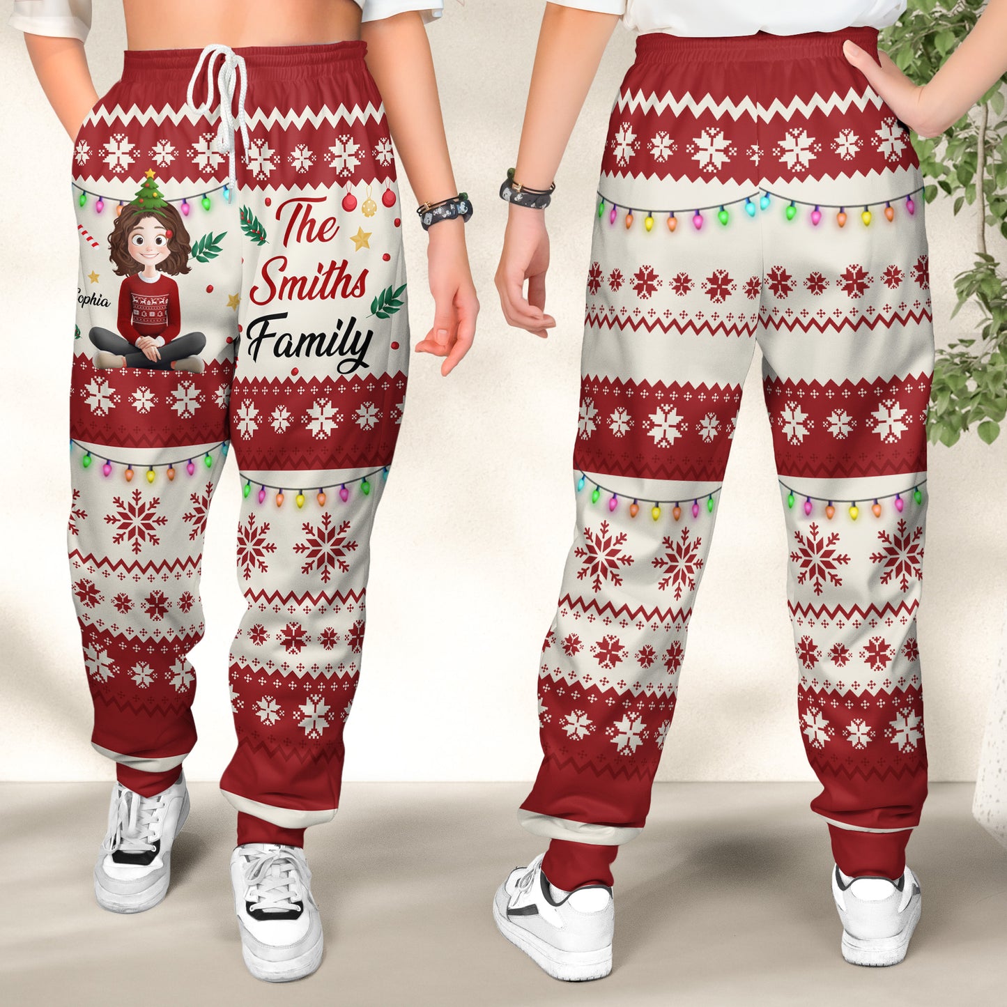 Christmas Our Family - Personalized Sweatpants
