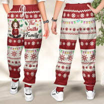 Christmas Our Family - Personalized Sweatpants