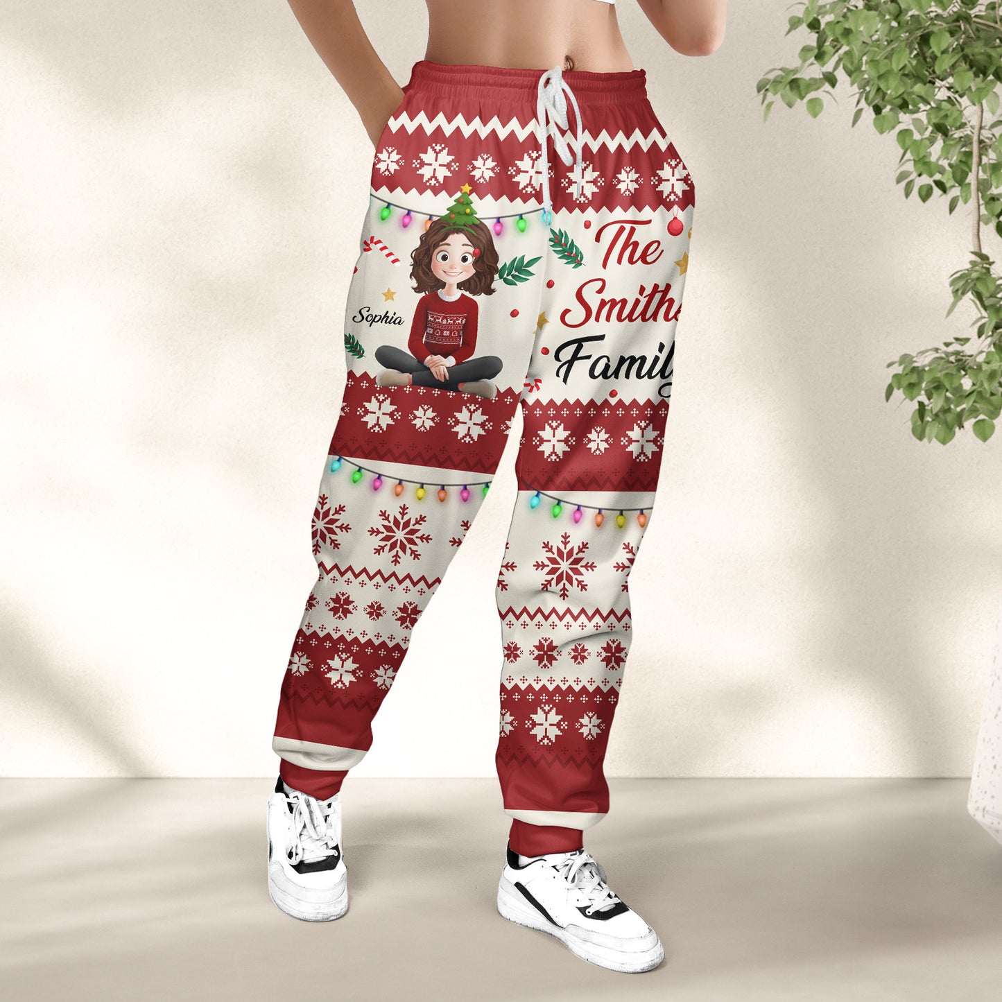 Christmas Our Family - Personalized Sweatpants