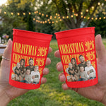 Christmas Party Custom Photo - Personalized Cups