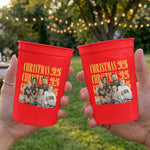 Christmas Party Custom Photo - Personalized Cups