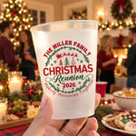 Christmas Party Reunion - Family Xmas Party Gathering - Personalized Cups