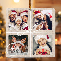 Christmas Special Delivery - Personalized Acrylic Photo Ornament