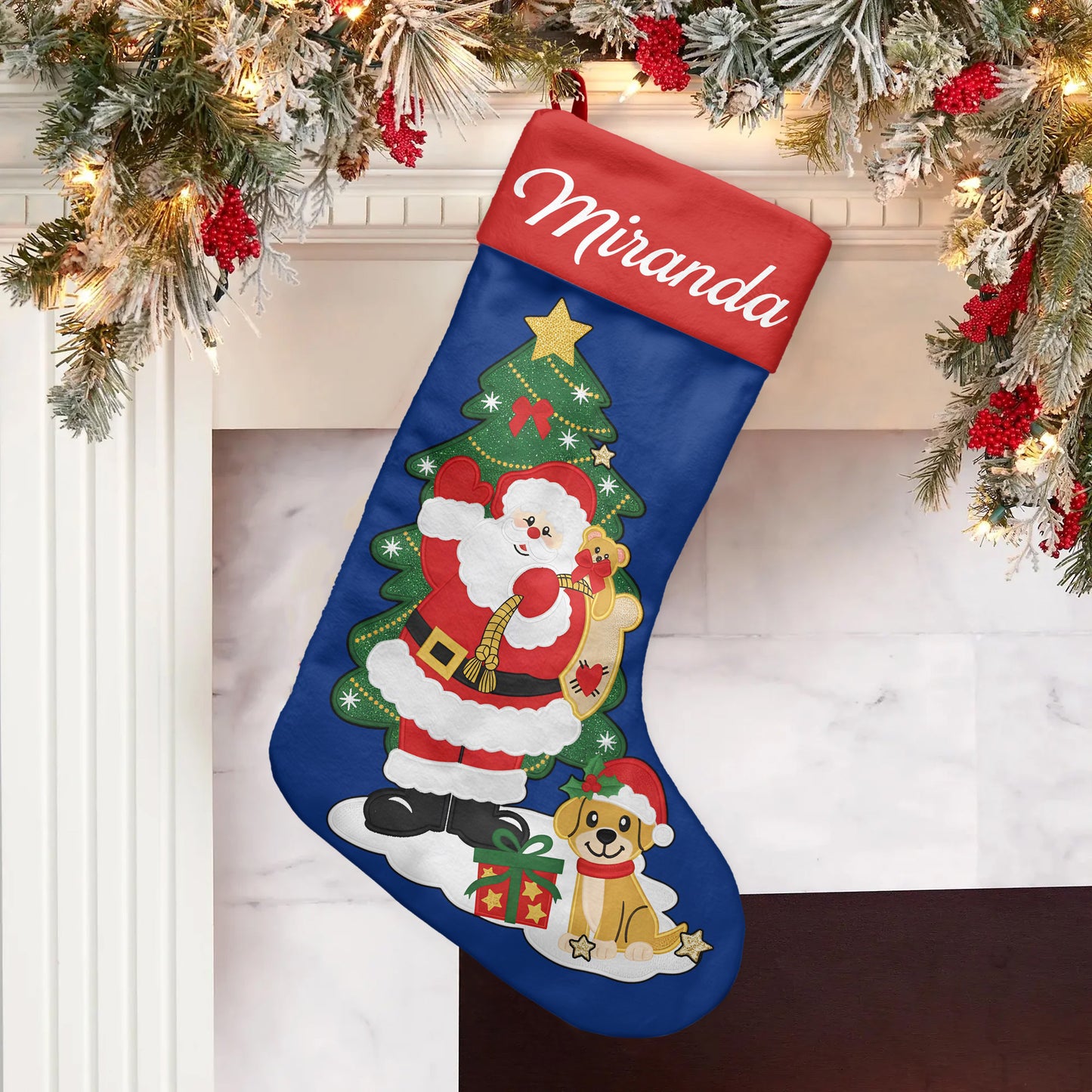 Christmas Symbol With 3D Printing - Personalized Stocking