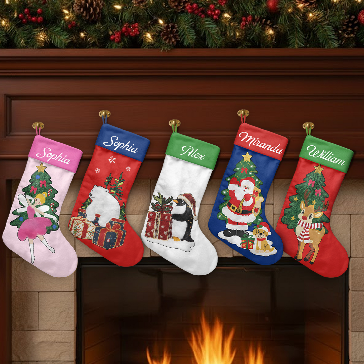 Christmas Symbol With 3D Printing - Personalized Stocking