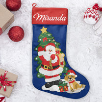 Christmas Symbol With 3D Printing - Personalized Stocking