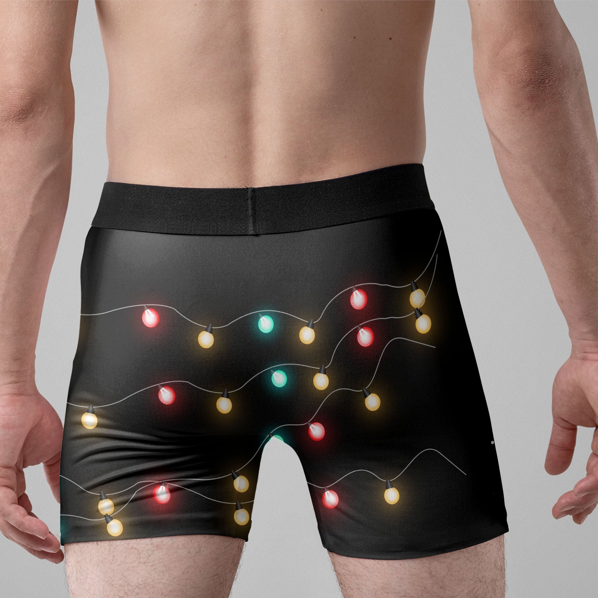 Men's Christmas Underwear, Christmas Funny Men's Boxers,men's