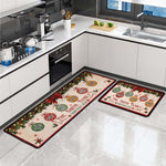 Christmas Together - Custom Family Name, Baubles Xmas Theme - Personalized Runner Rug