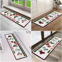 Christmas Together - Personalized Runner Rug